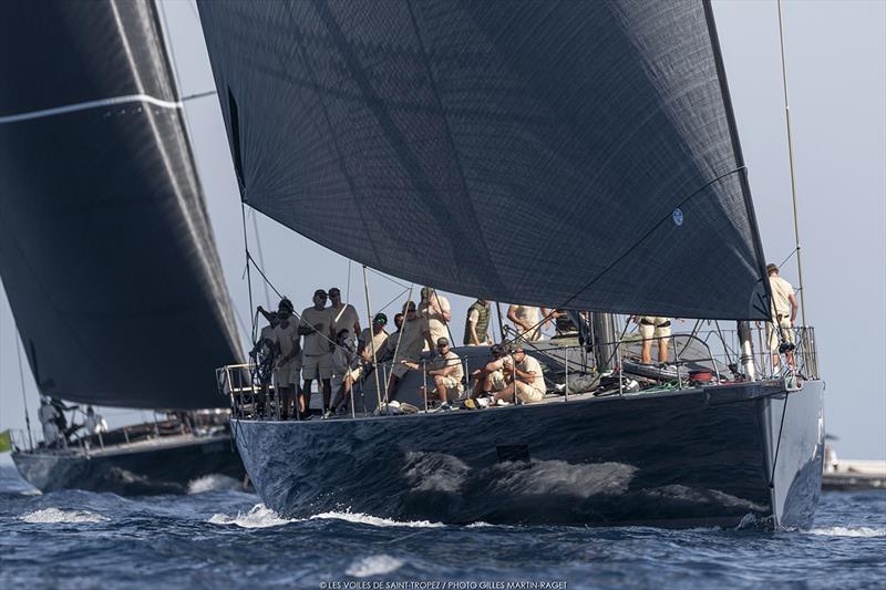 Coming out on top in Maxi 1 was the McKeon-Vitters 108 Pattoo - Les Voiles de Saint-Tropez photo copyright Gilles Martin-Raget taken at Société Nautique de Saint-Tropez and featuring the Maxi class