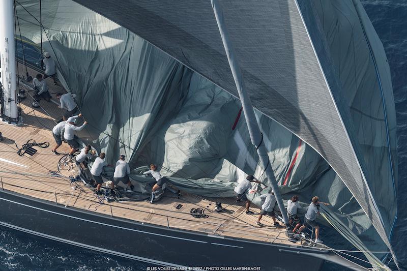 Spirit of Malouen X at Les Voiles de Saint-Tropez photo copyright Gilles Martin-Raget / www.martin-raget.com taken at Société Nautique de Saint-Tropez and featuring the Maxi class