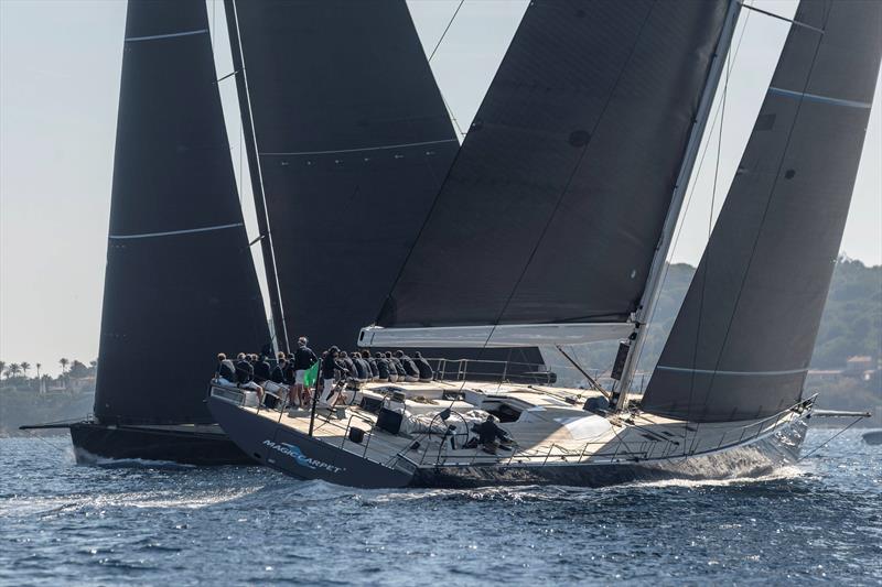 Les Voiles de Saint-Tropez 2022 photo copyright Gilles Martin-Raget taken at Société Nautique de Saint-Tropez and featuring the Maxi class