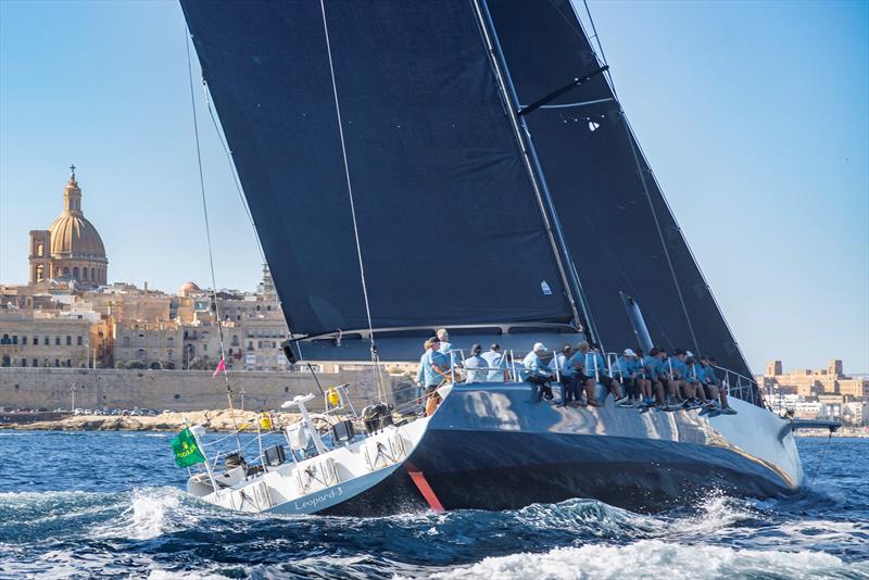 Rolex Middle Sea Race 2022 photo copyright Kurt Arrigo / Rolex taken at Royal Malta Yacht Club and featuring the Maxi class