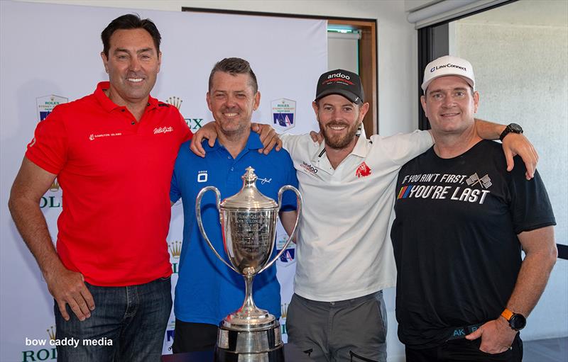 2022 Sydney Hobart Christmas Eve Briefing Mark Richards, Mark Bradford, John Winning Jnr, Chris Lewis - photo © Bow Caddy Media