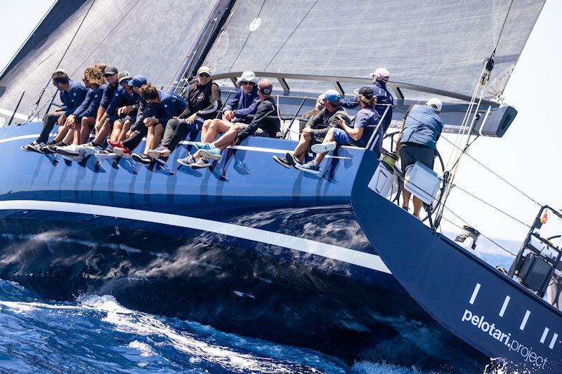 PalmaVela Day 2: The Vismara-Mills 68 Pelotari.Project of Spain's Andrés Varela Entrecanales photo copyright SailingShots by Maria Muiña taken at Real Club Náutico de Palma and featuring the Maxi class