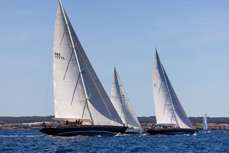 PalmaVela Day 2: Anima II (right) on the way to her first victory today - photo © James Boyd / IMA