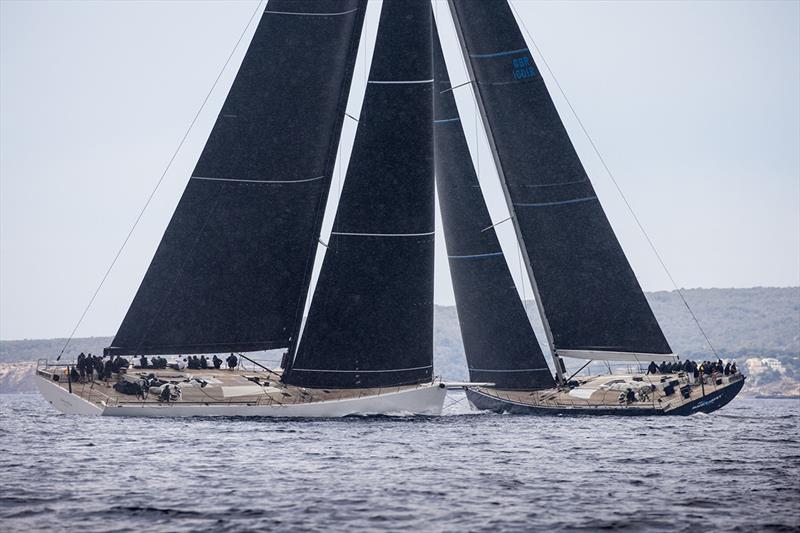 Today's race between the Wallycentos was a full scale match race - PalmaVela 2023 - photo © SailingShots by Maria Muiña