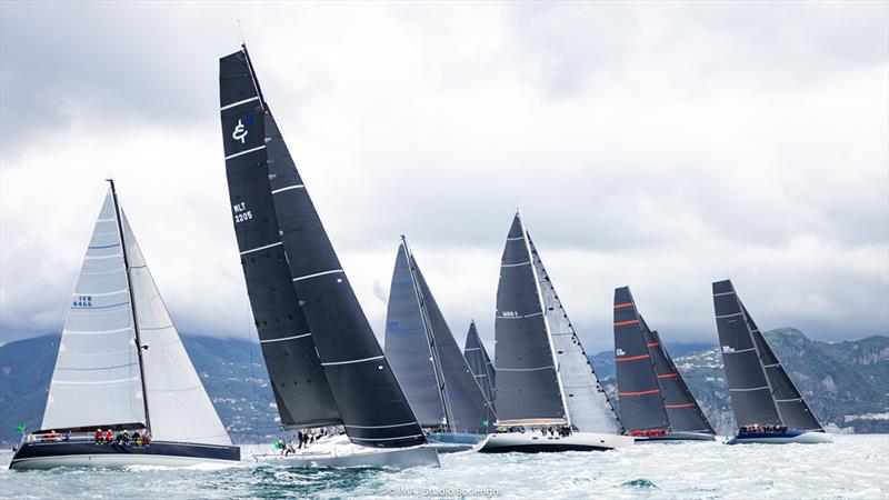 Leaps and Bounds 2 was one of the first to tack away after today's start - IMA Maxi European Championship - photo © IMA / Studio Borlenghi