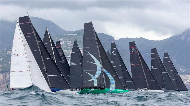Vesper's game plan was to start above her rivals in both races today - IMA Maxi European Championship photo copyright IMA / Studio Borlenghi taken at  and featuring the Maxi class