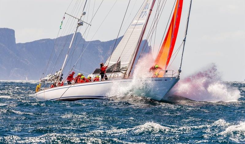 Paddy and Keith Broughton's 73ft maxi yawl Kialoa II has competed in a number of great offshore classic races and her owners did not want to miss out on the 50th Rolex Fastnet Race ?celebrations - photo © Rolex / Carlo Borlenghi