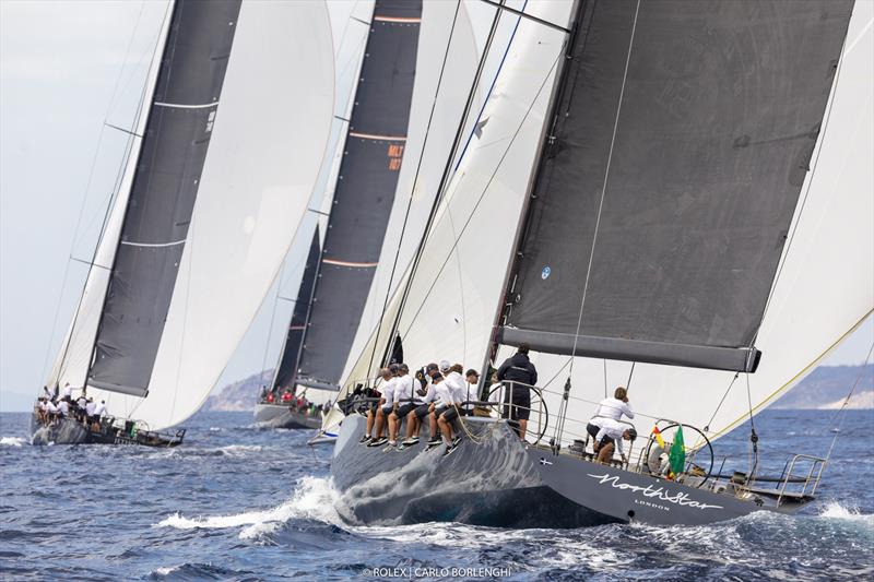 Peter Dubens and his former Maxi 72 North Star come to the Rolex Giraglia as the IMA Maxi European Champions - photo © Rolex / Studio Borlenghi