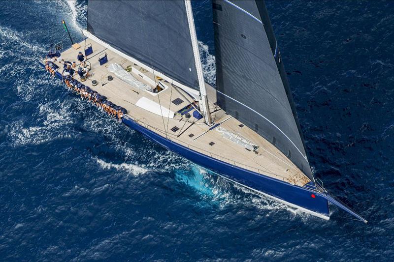 Rolex Giraglia boat to beat: Sir Lindsay Owen-Jones' Wallycento Magic Carpet Cubed photo copyright Rolex / Studio Borlenghi taken at Yacht Club Italiano and featuring the Maxi class