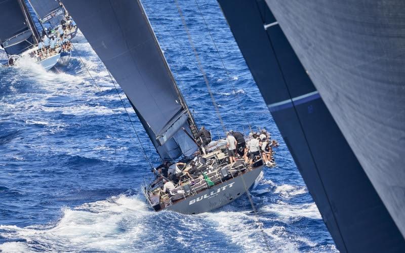 Bullitt, winner of the day in the Maxi A Class, Maxi Yacht Rolex Cup 2023 - photo © Rolex / Carlo Borlenghi