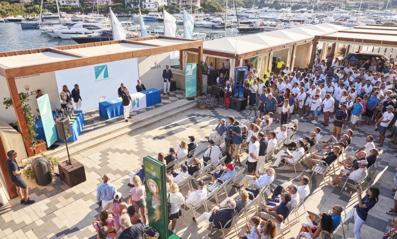 Final prize-giving ceremony in Piazza Azzurra, Maxi Yacht Rolex Cup 2023 photo copyright Rolex / Carlo Borlenghi taken at Yacht Club Costa Smeralda and featuring the Maxi class