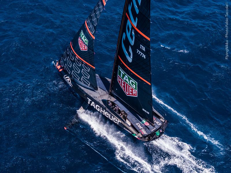 FlyingNikka won the Maxi Class Line Honours Trophy photo copyright Fabio Taccola taken at  and featuring the Maxi class