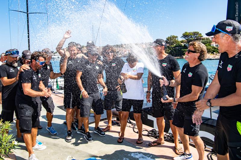 FlyingNikka won the Maxi Class Line Honours Trophy photo copyright Fabio Taccola taken at  and featuring the Maxi class