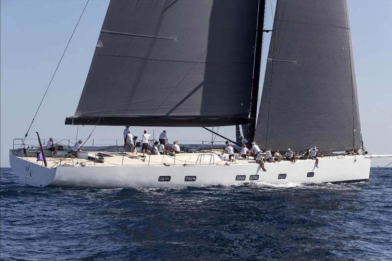 Claus-Peter Offen's brand new 101 footer y3k - Les Voiles de Saint-Tropez 2023, Day 1 - photo © Gilles Martin-Raget