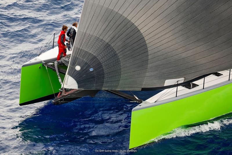 Tre Golfi Sailing Week IMA Maxi European Championship Inshore Series Day 2 - photo © Tre Golfi Sailing Week / Studio Borlenghi