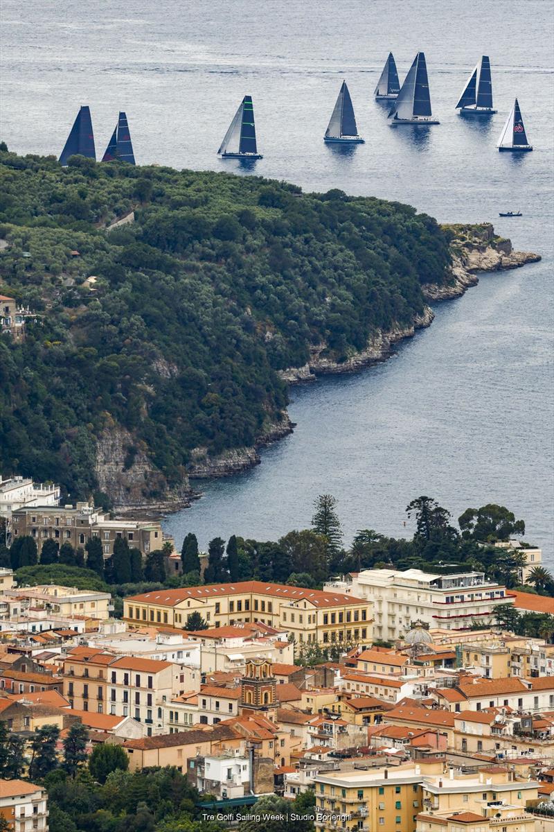 Tre Golfi Sailing Week IMA Maxi European Championship Inshore Series Day 2 - photo © Tre Golfi Sailing Week / Studio Borlenghi