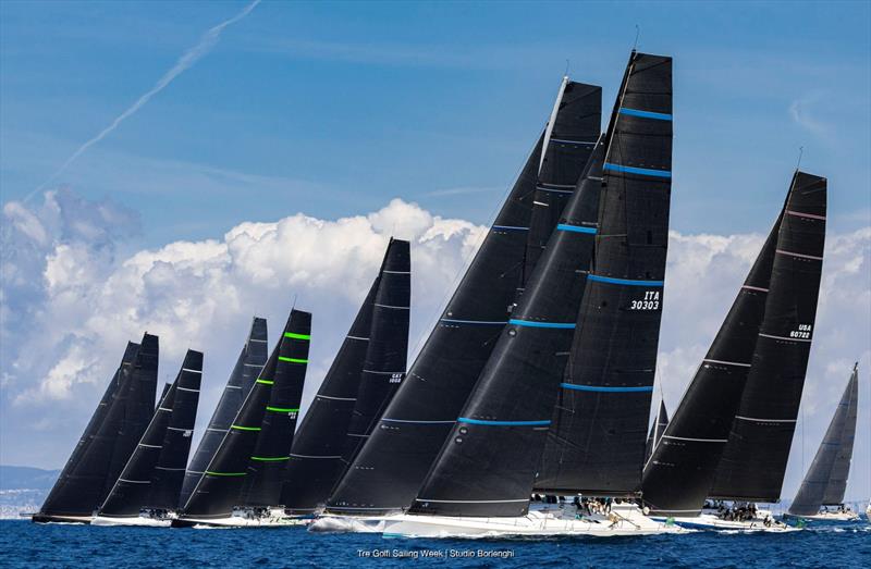 Tre Golfi Sailing Week IMA Maxi European Championship Inshore Series final day - photo © Tre Golfi Sailing Week / Studio Borlenghi