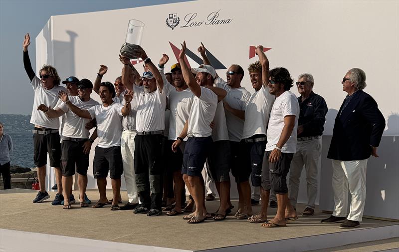 Guido Paolo Gamucci with his victorious Cippa Lippa X team - Loro Piana Giraglia - photo © IMA