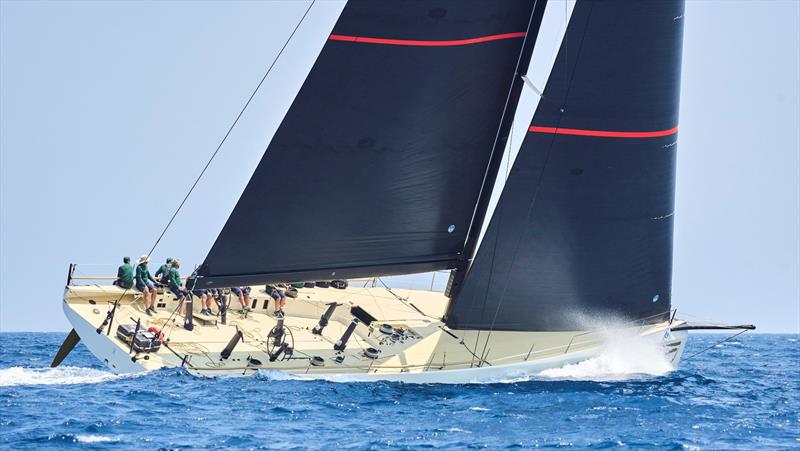 Giovanni Lombardi Stronati's new Django 7X was an early corrected time Maxi class leader in the race - photo © Loro Piana / Studio Borlenghi