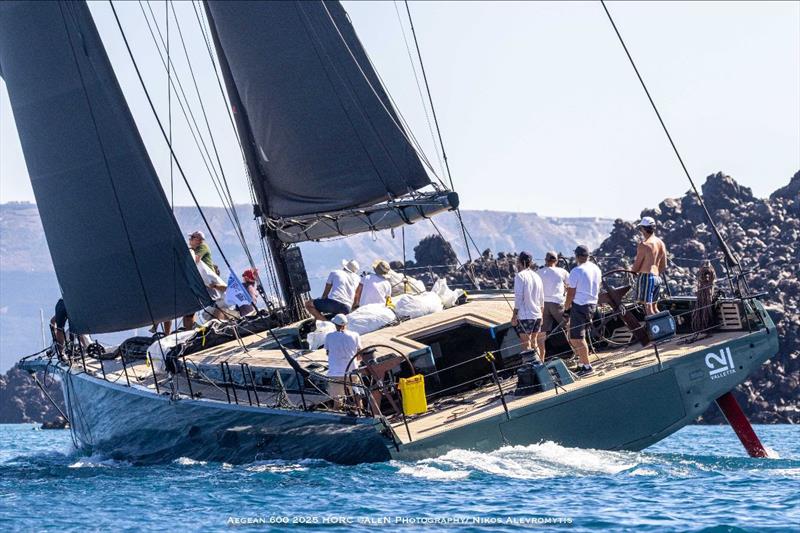 Federico Marchi and Diego San Giuliano's sleek-looking Nacira - photo © Nikos Alevromytis / Alen Photography