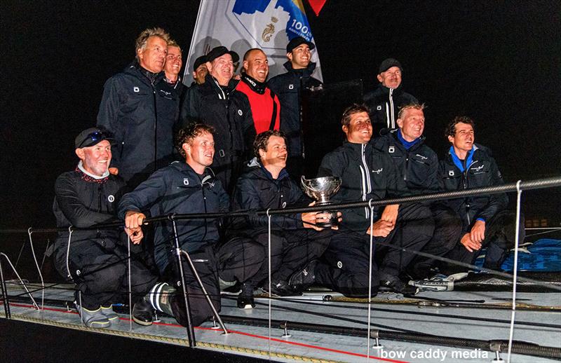 The winning Black Jack 100 crew - photo © Bow Caddy Media