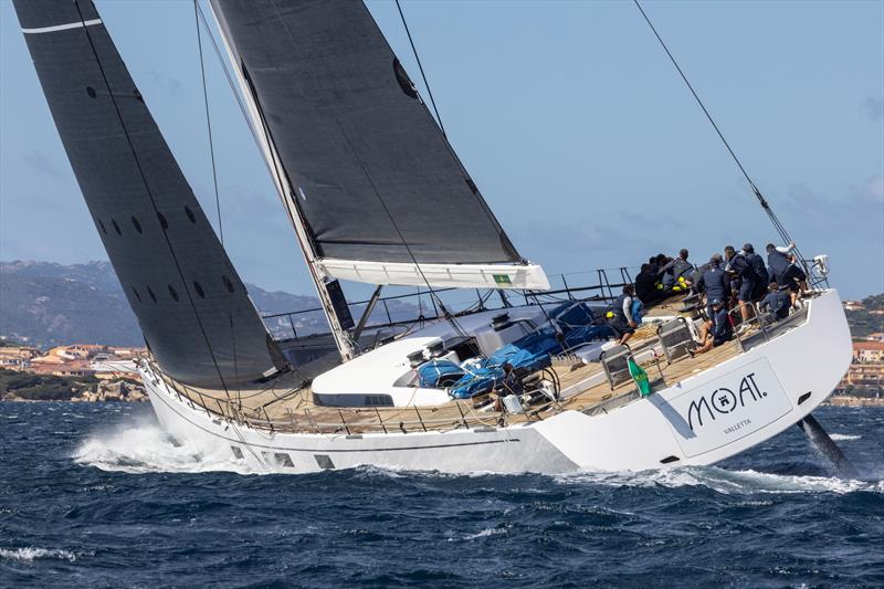 Juan Ball's Swan 115 Moat was runner in the Super Maxi class in 2024 - photo © IMA / Studio Borlenghi 