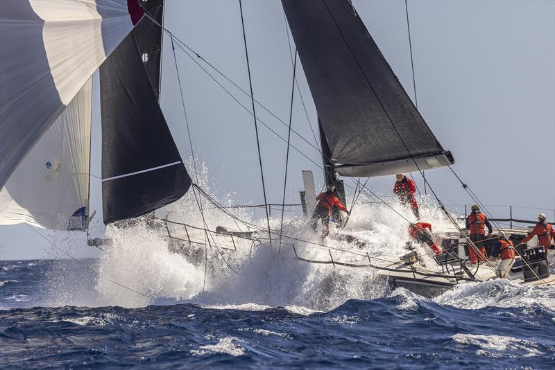 Wet ride on board Pier Luigi Loro Piana's 80ft My Song - Maxi Yacht Rolex Cup 2025 - photo © IMA / Studio Borlenghi 