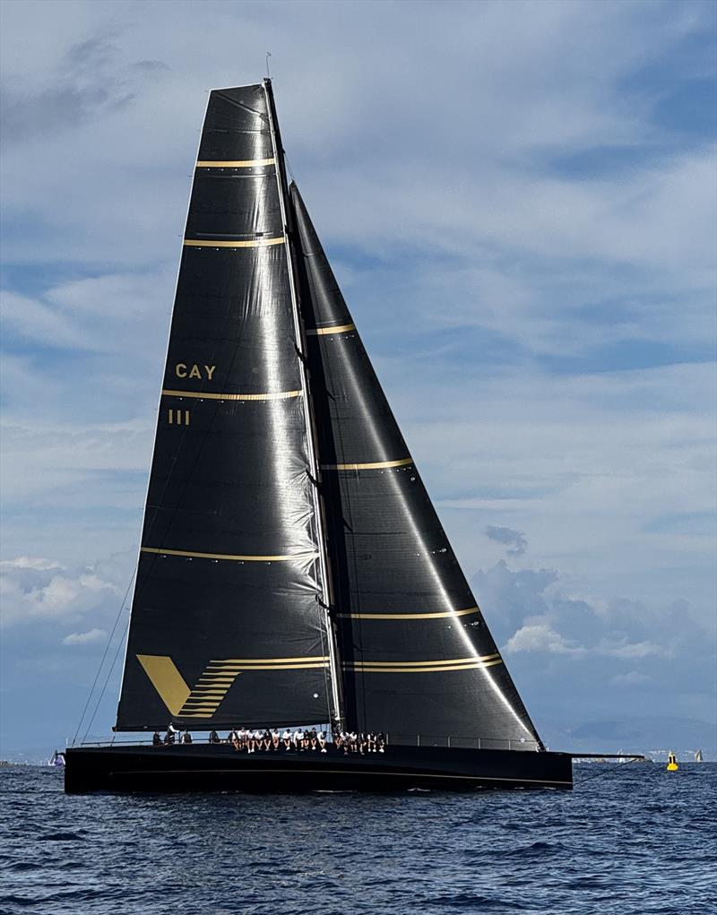 Maxi 1 leader Karel Komárek's Wallycento V - Les Voiles de Saint-Tropez Day 2 - photo © Gilles Martin-Raget / www.martin-raget.com 