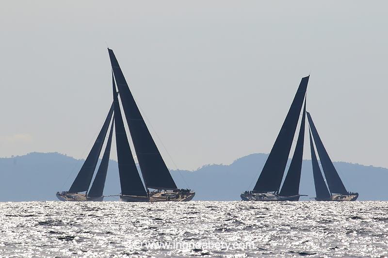 Les Voiles de Saint-Tropez 2025 Day 5 photo copyright Ingrid Abery / www.ingridabery.com taken at Société Nautique de Saint-Tropez and featuring the Maxi class