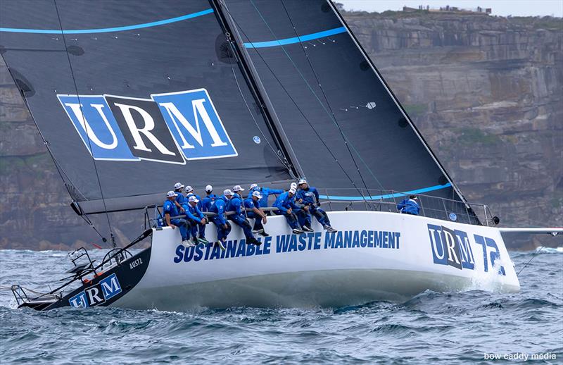 URM Group holds the IRC overall lead in the Australian Maxi Championships at the end of Day 2 - photo © Bow Caddy Media
