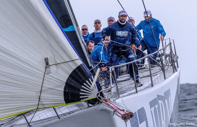 The URM Group prepares to trip their A sail - photo © Bow Caddy Media