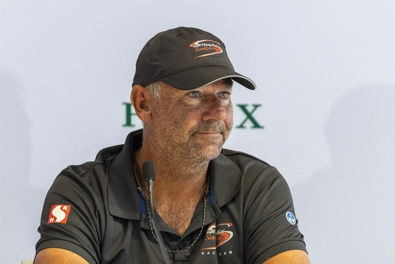 David Witt, skipper Scallywag - Skippers' Media Briefing - December 2025 - photo © Alex Dare/CYCA