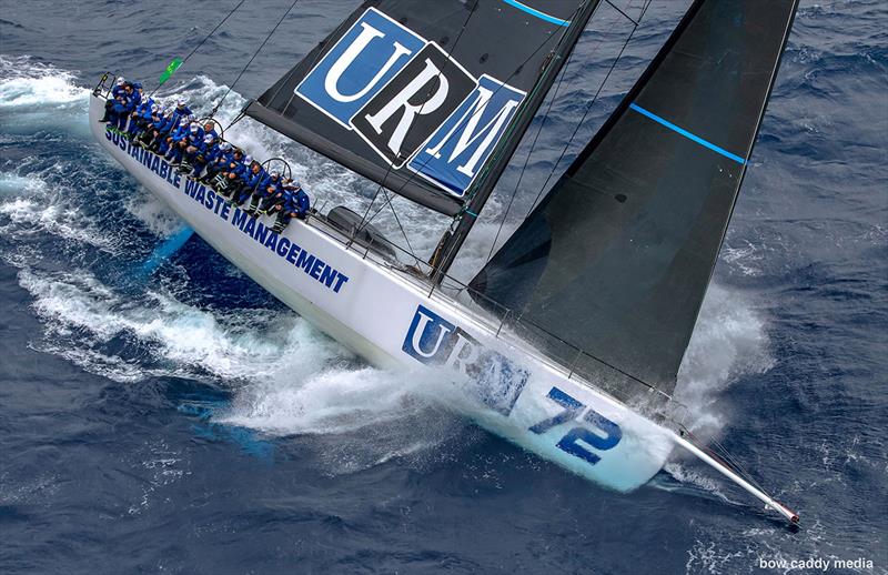 URM Group with the rail stacked - photo © Bow Caddy Media