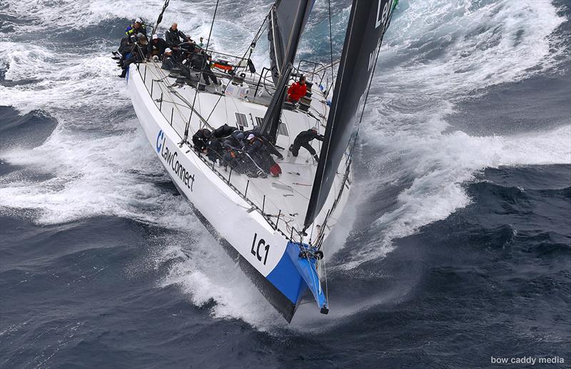 Law Connect was first to the seaward mark again - photo © Bow Caddy Media