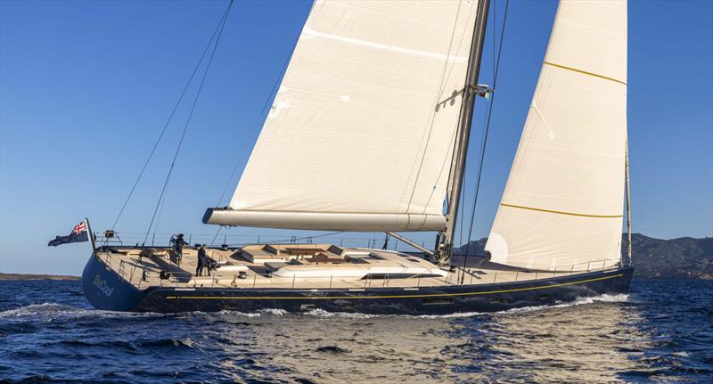 The immaculate lines of the Frers-designed BeCool - photo © Nautor Swan