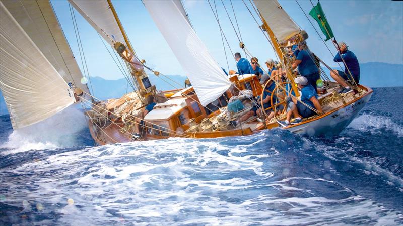 Loro Piana Giraglia photo copyright Loro Piana / Studio Borlenghi taken at Yacht Club Italiano and featuring the Maxi class