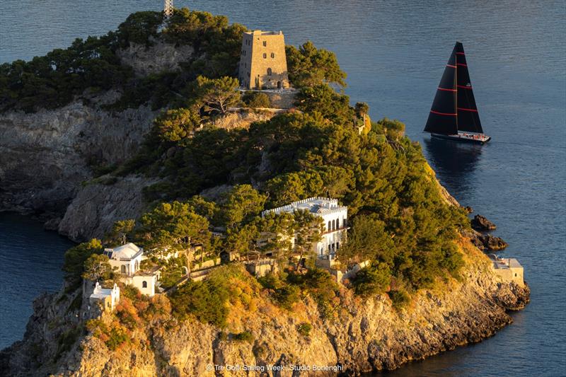 Pier Luigi Loro Piana's My Song rounds Li Galli - photo © Tre Golfi Sailing Week / Studio Borlenghi