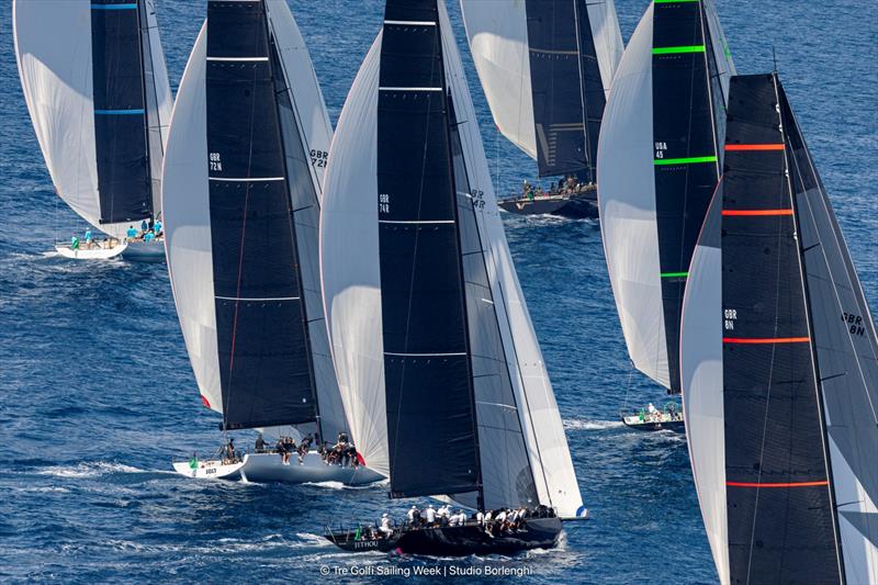 IMA Maxi European Championship 2026 - Inshore Racing - Day 2 - photo © Tre Golfi Sailing Week / Studio Borlenghi