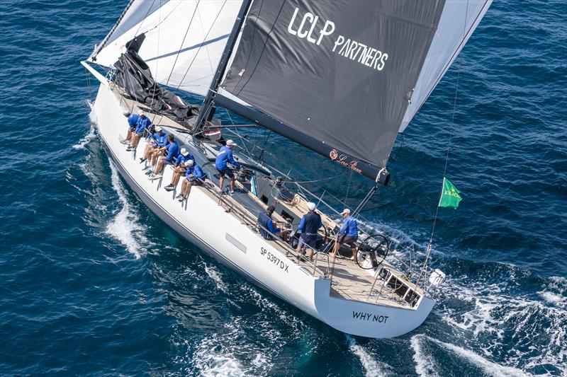IMA Maxi European Championship 2026 Inshore Racing Day 3 - Lasse Petterson's Mylius 60 Why Not was second today in Maxi 4-5 - photo © IMA / Studio Borlenghi