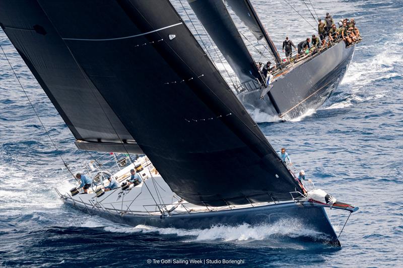 IMA Maxi European Championship 2026 - Inshore Racing final day photo copyright Tre Golfi Sailing Week / Studio Borlenghi taken at Circolo del Remo e della Vela Italia and featuring the Maxi class