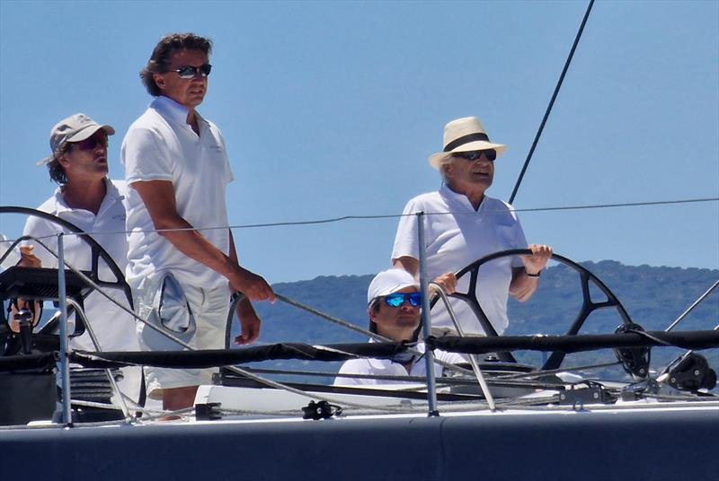 Carlo Puri Negri had an exceptional day winning both races on board his Atalanta II on day 1 of the Maxi Class racing at the 73rd Loro Piana Giraglia - photo © IMA