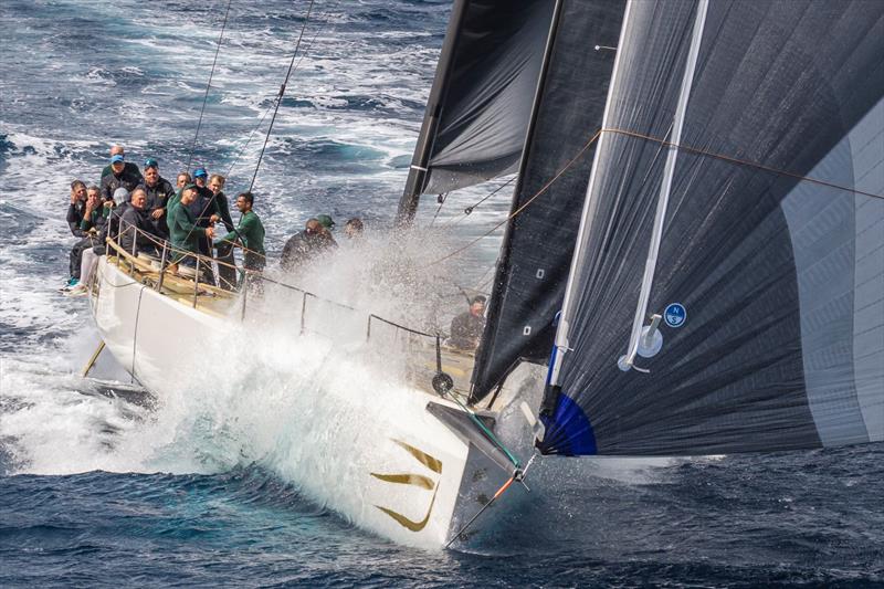 Maxi Yacht Rolex Cup 2026 Day 3 - Giovanni Lombardi Stronati's wallyrocket 71 Django 7x at pace today in the Rolex IMA Maxi Grand Prix World Championship - photo © IMA / Studio Borlenghi 