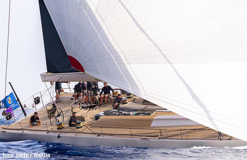 Maxi racing on D5 of Les Voiles de Saint Tropez 2026  - photo © Bow Caddy Media