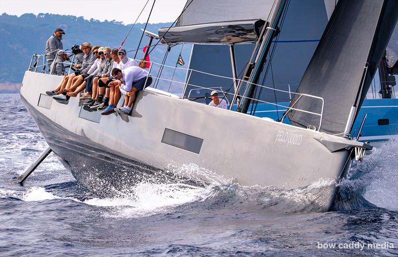 Maxi racing on D5 of Les Voiles de Saint Tropez 2026  - photo © Bow Caddy Media