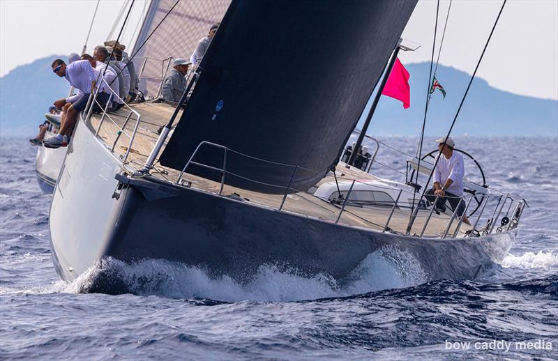 Maxi racing on D5 of Les Voiles de Saint Tropez 2026  - photo © Bow Caddy Media