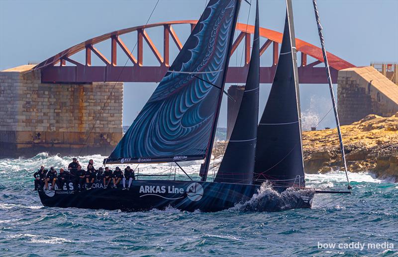 Maxis start of the Coastal Race ahead of the 2026 Middle Sea Race in Malta - photo © Bow Caddy Media
