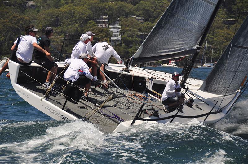Ghost Rider during the Blackmores MC38 Open regatta photo copyright Bob Fowler taken at Royal Prince Alfred Yacht Club and featuring the MC38 class