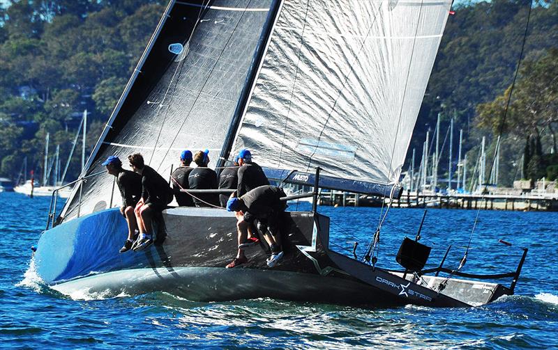 Dark Star on day 1 of MC38 Winter Series Act 1 photo copyright Bob Fowler taken at Royal Prince Alfred Yacht Club and featuring the MC38 class