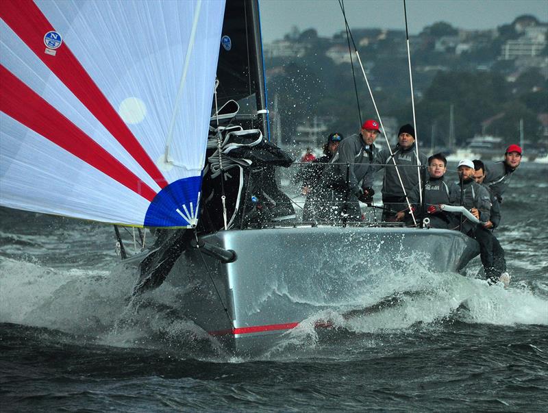 Chris Hancock's Vino finishes second in the MC38 Winter Series Act 2 photo copyright Bob Fowler taken at Royal Sydney Yacht Squadron and featuring the MC38 class