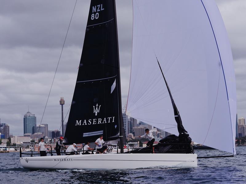 Maserati during MC38 2017-18 Summer Series Act 1 photo copyright Tilly Lock Media taken at Royal Sydney Yacht Squadron and featuring the MC38 class